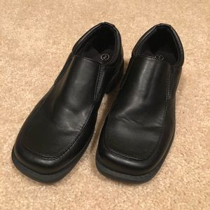 Boys Black Dress Shoes